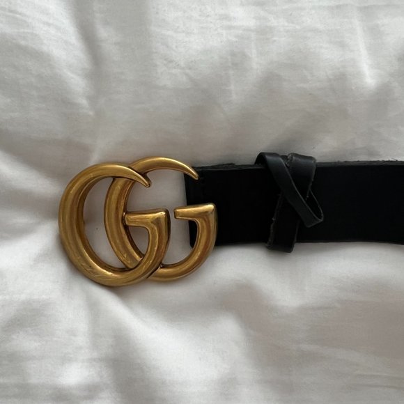 Gucci Wide Leather Belt - Picture 4 of 9